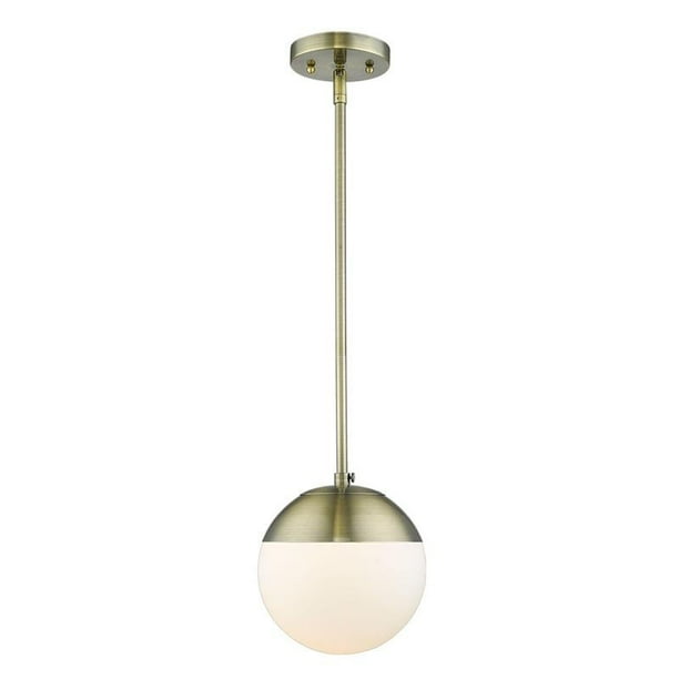 Chrome 7.75 Round Golden Lighting 3219-S CH Dixon Mini Pendant-Damp Chrome 7.75 Round Golden Lighting 3219-S CH Dixon Mini Pendant-Damp